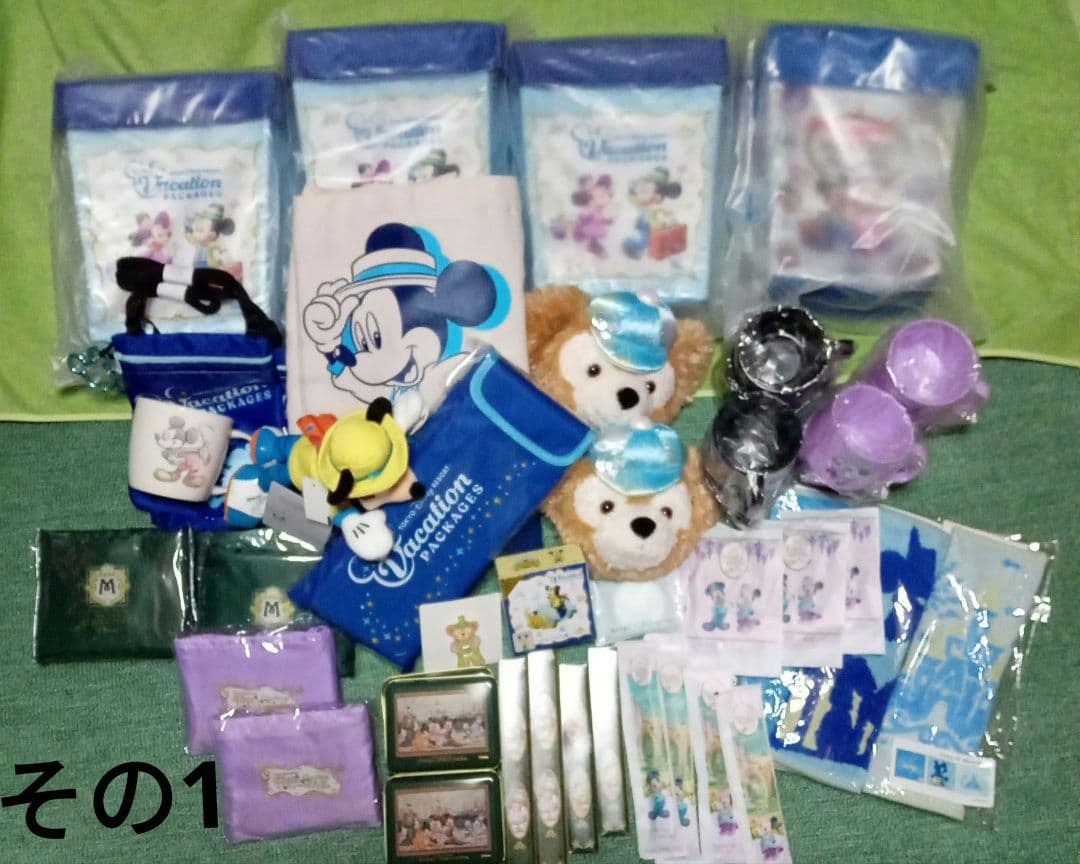 【送料込】ディズニー　ミラコスタ　バケパ　FSホテル ダッフィ　グッズセット