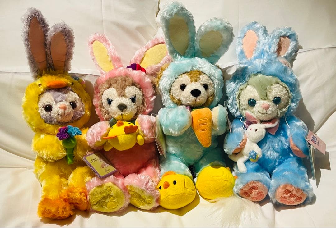 【新品/ダッフィーフレンズ】イースター 2018 香港 ぬいぐるみ タグ付き