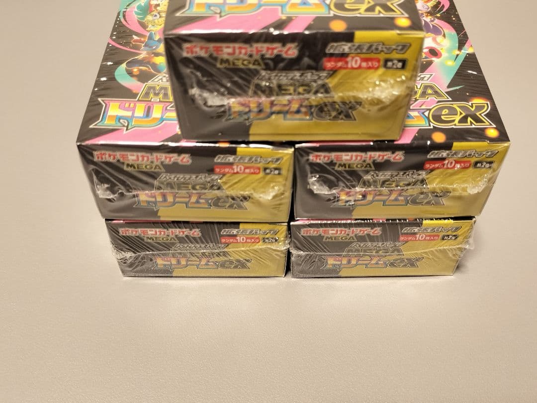 ポケモンカード ハイクラスパック MEGAドリームex 5BOX シュリンク付