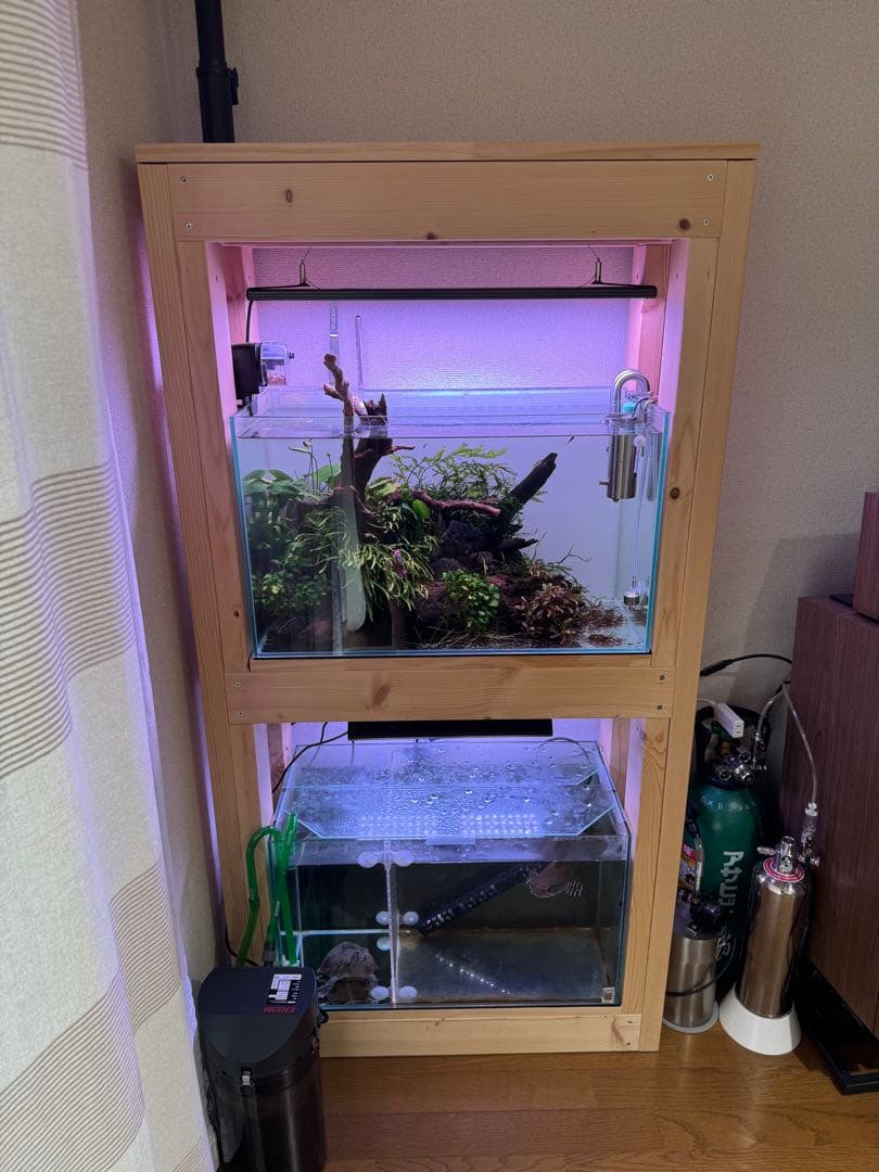 水槽台　3段仕様　60cm水槽用