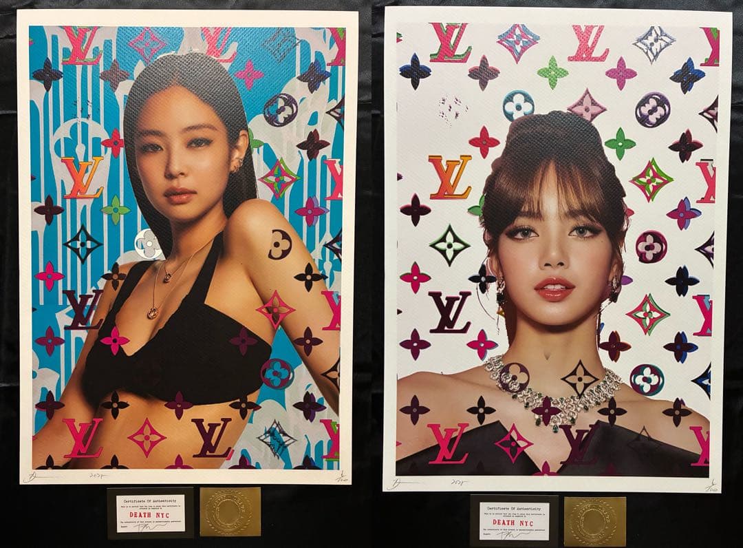 世界限定100枚 DEATH NYC アート ポスター 【2枚セット】bp01