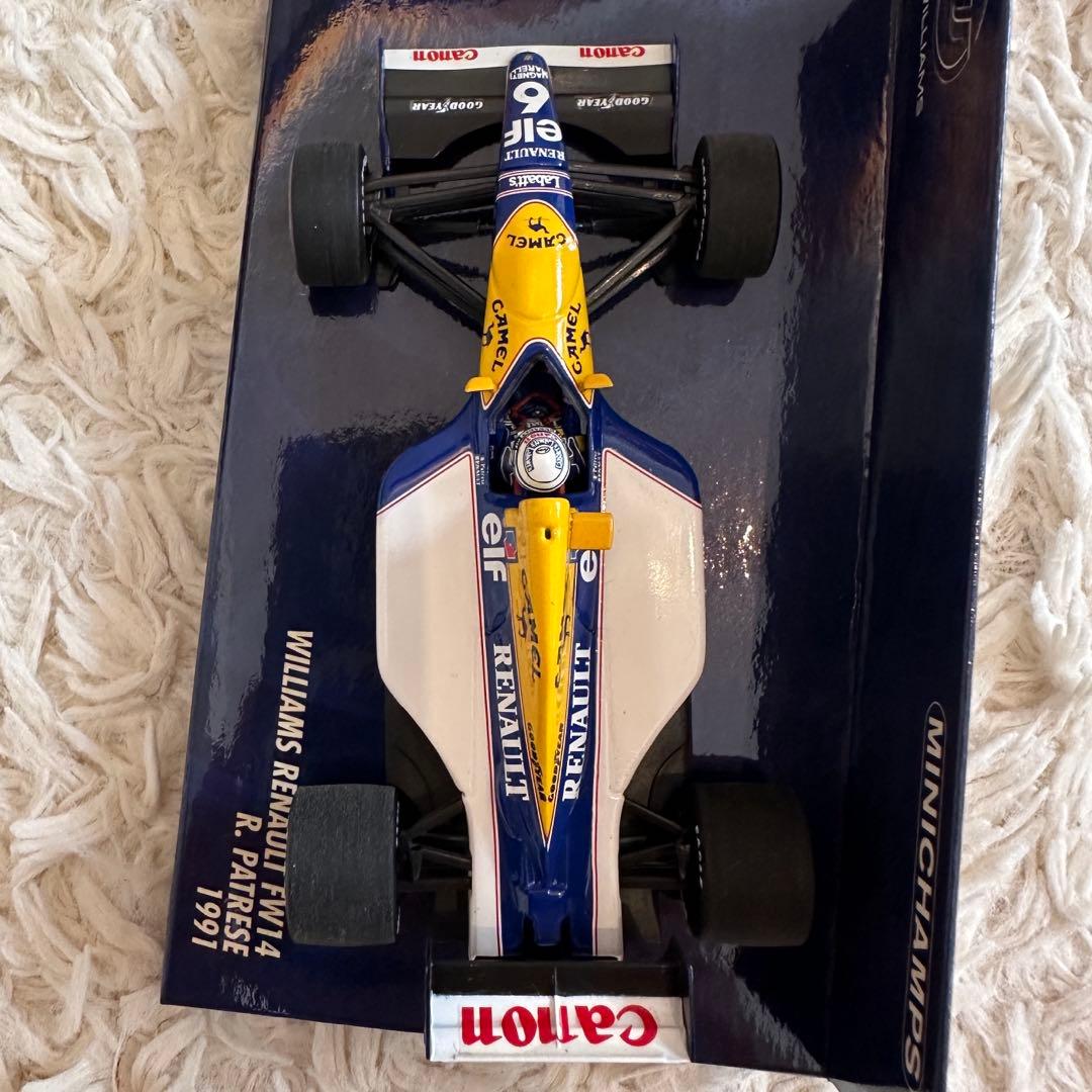 1/43 MINICHAMPS ウィリアムズ FW14 パトレーゼ 1991