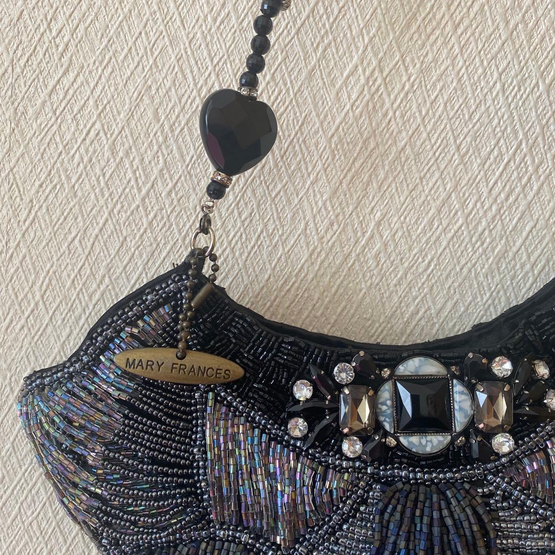 MARY FRANCES ビーズバッグ　パーティーバッグ