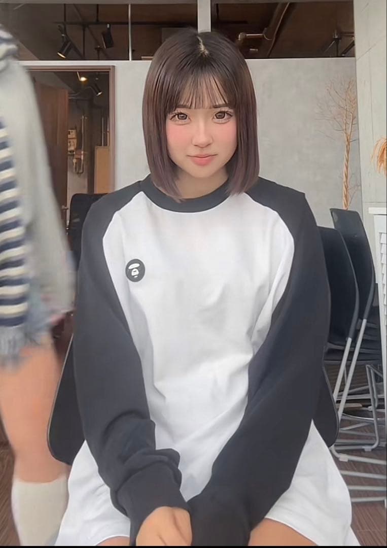 APE ロンT Sサイズ　一生友子 ゆなちゃん着用