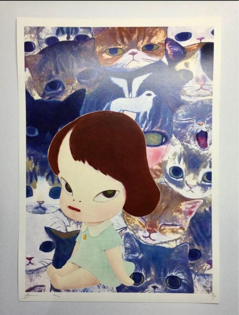 世界限定100枚 DEATH NYC アートポスター 奈良美智