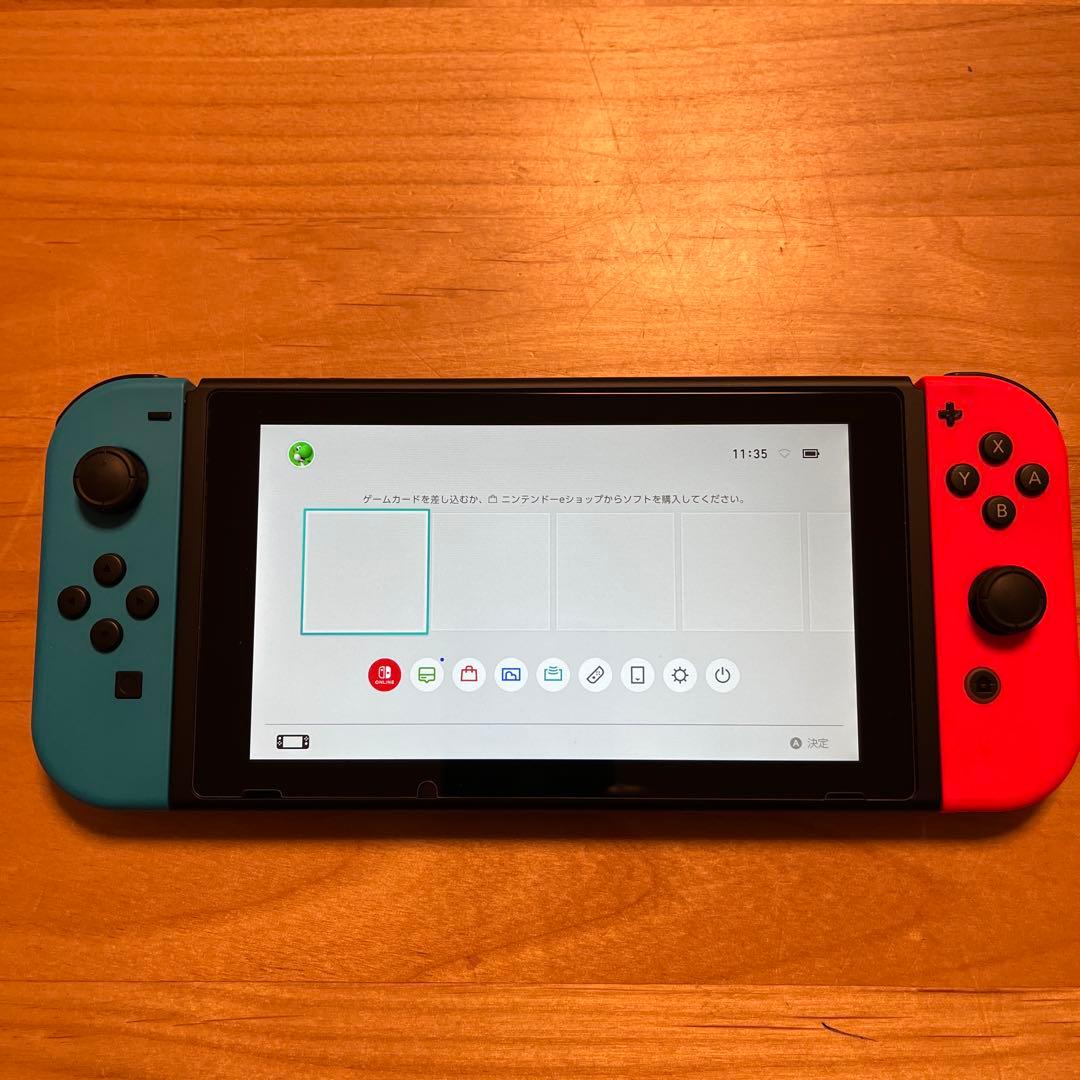 Nintendo Switch 本体 通常版 動作確認済み初期化済み 付属品完備