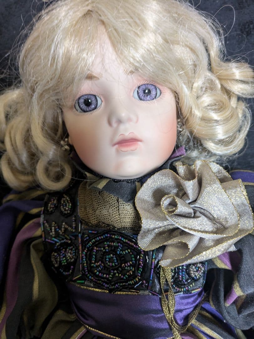 ブリュ　ビスクドール　 1997年製限定品 パトリシアスティーブンラブレス 人形