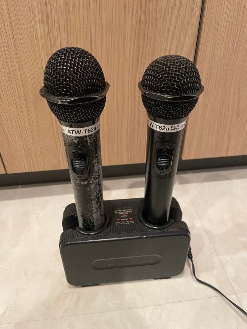 ATW-T62A ワイヤレスマイク 2本セット