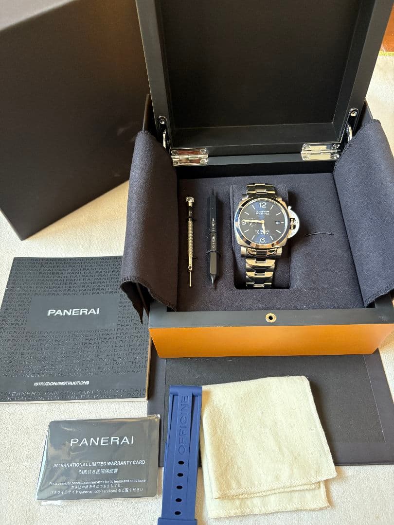 パネライ ルミノール マリーナ スペッチオ ブルー PAM01316 44mm