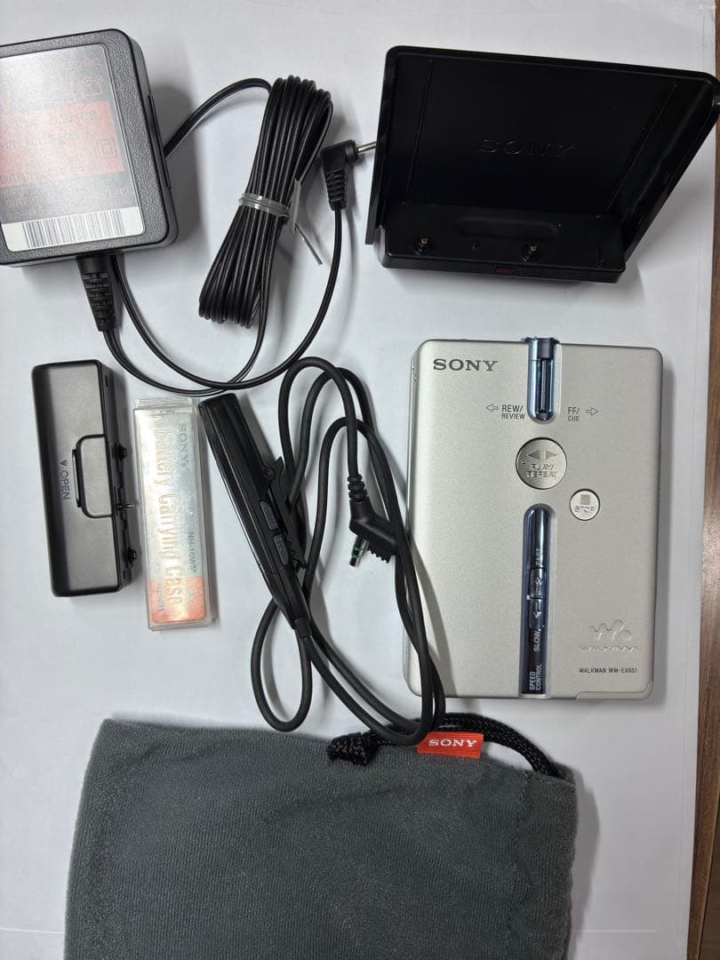 SONY WM-EX651 カセットプレーヤー、ほぼ新品