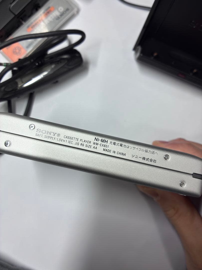 SONY WM-EX651 カセットプレーヤー、ほぼ新品