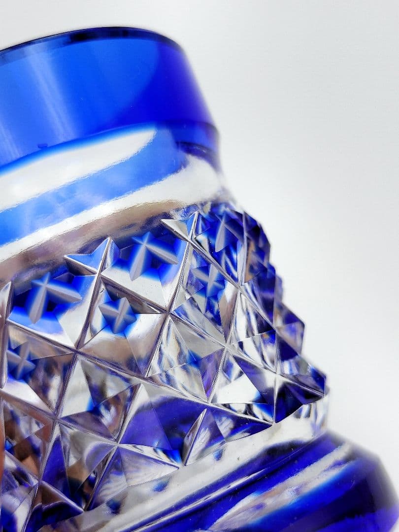 超希少品☆黒川昭男 猪口 ショットグラス（切子、江戸切子、薩摩切子）