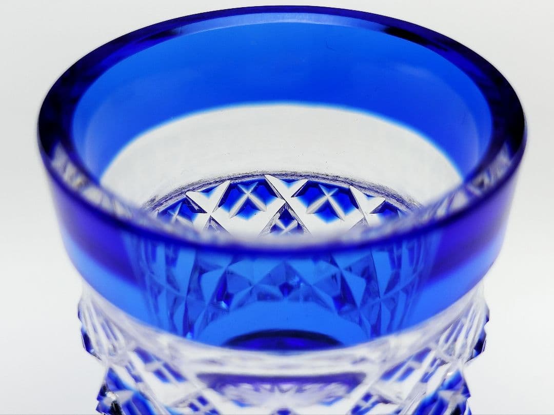 超希少品☆黒川昭男 猪口 ショットグラス（切子、江戸切子、薩摩切子）