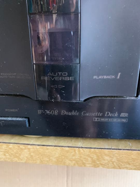 TEAC カセットデッキ　W-760R