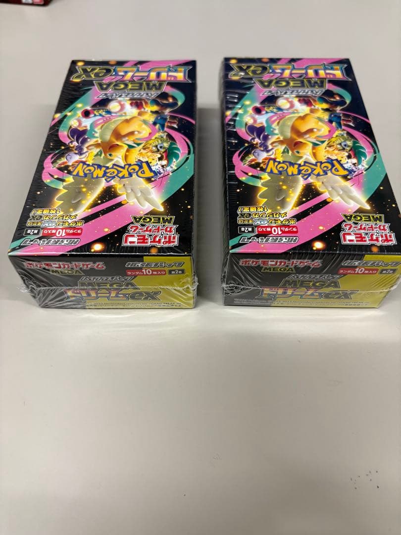 ポケモンカード MEGAドリームEX 2BOX　シュリンク付