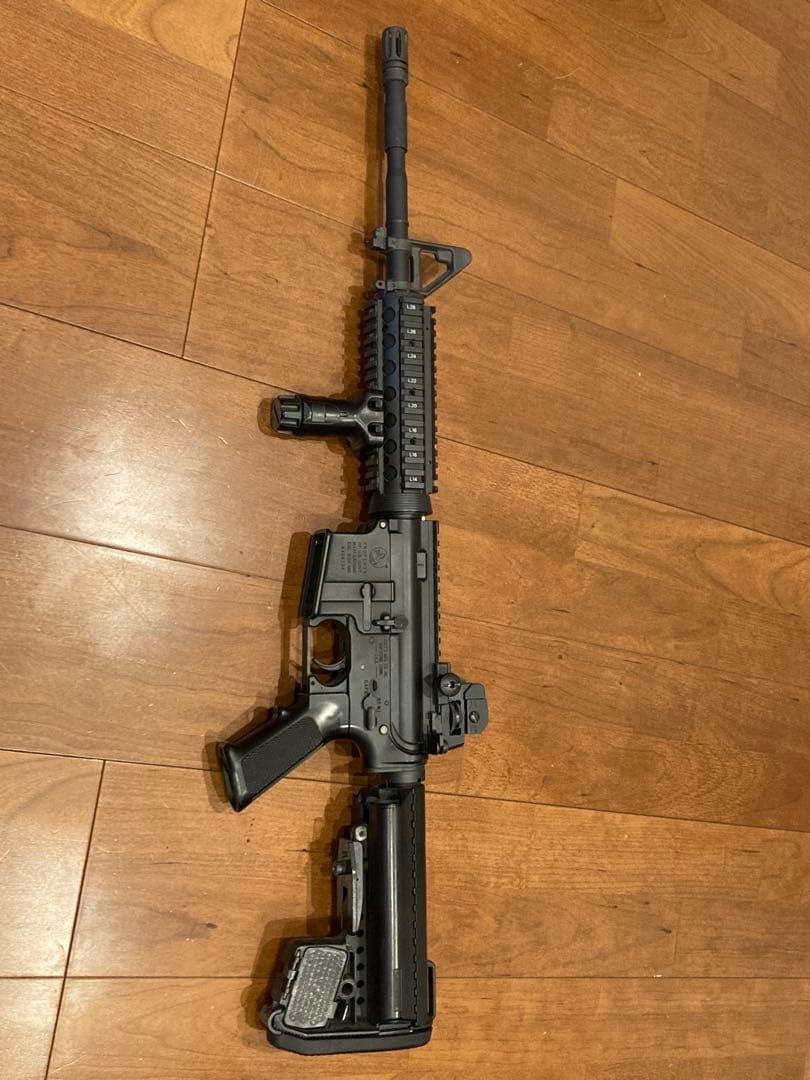 次世代M4CQB-R M4ノーマルマガジン6本　バレルエクステンションセット