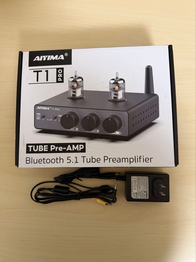 【アウトレット品】AIYIMA T1 PRO 真空管プリアンプ