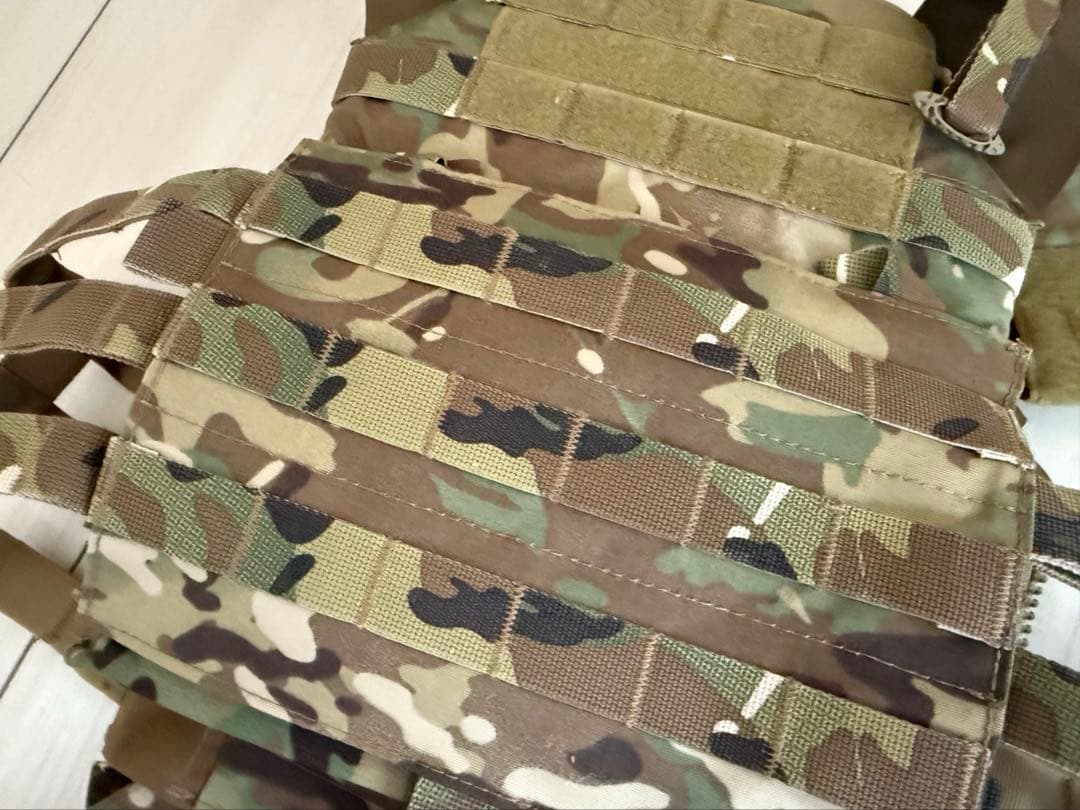 マルチカム迷彩コンバットシャツ上JPC2.0プレートキャリアセット