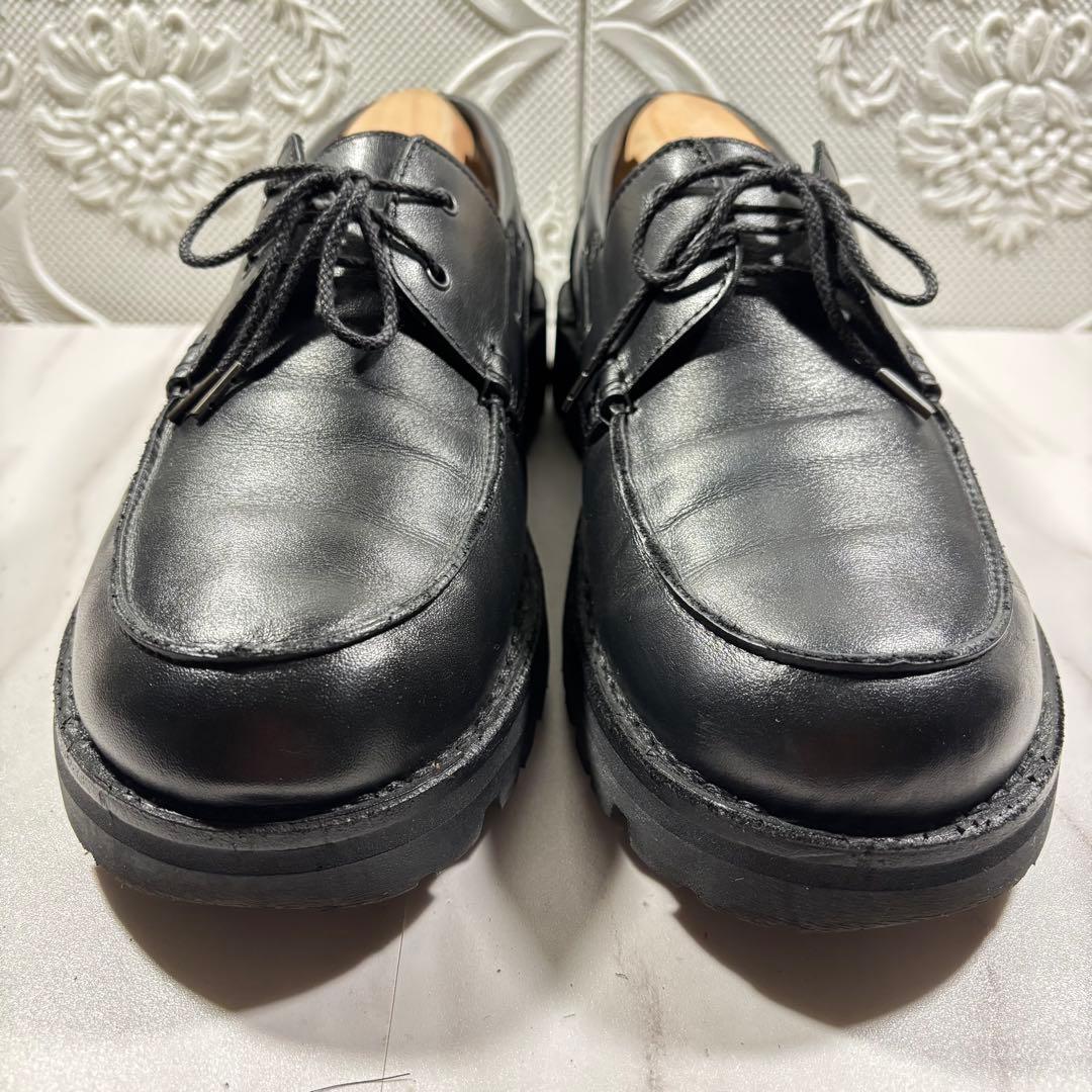 美品　リプロダクション オブ ファウンド　レザー　デッキシューズ　ラバーソール