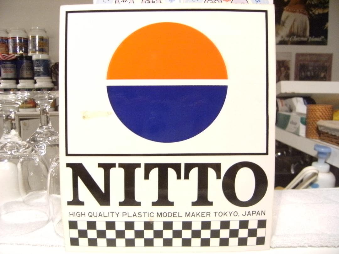 昭和レトロ★80年代★当時物 JAPAN プラモデル 日東科学 ステッカー