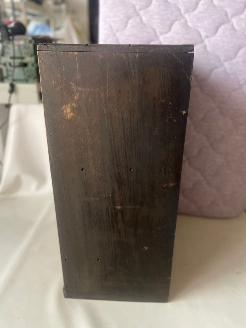 小型収納箪笥 小引き出し付き 小物収納 飾り棚 小ぶり箪笥 食器棚 本棚 昭和