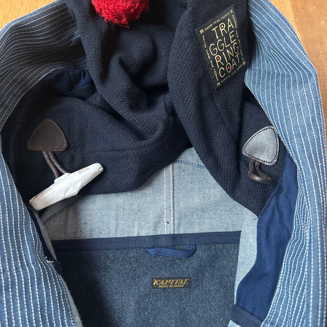 【美品】値下げ　kapital traggle デニムリングコート