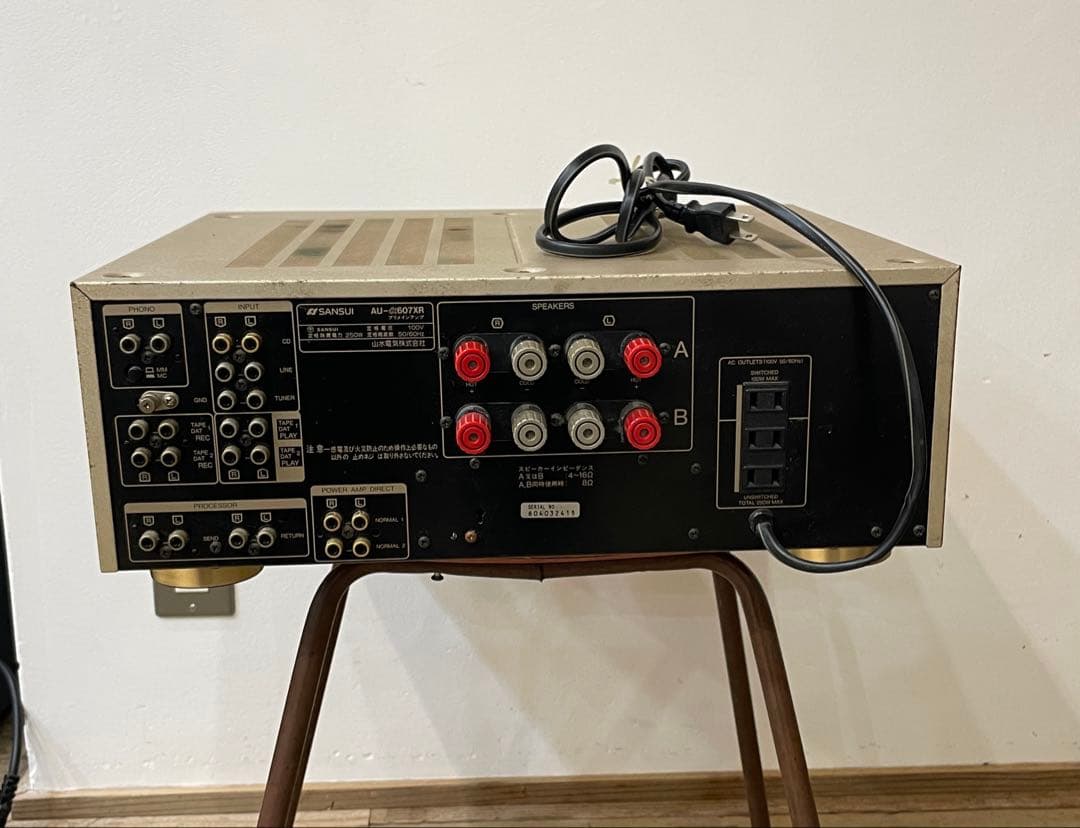 【動作品／訳あり】SANSUI AU-α607XR プリメインアンプ