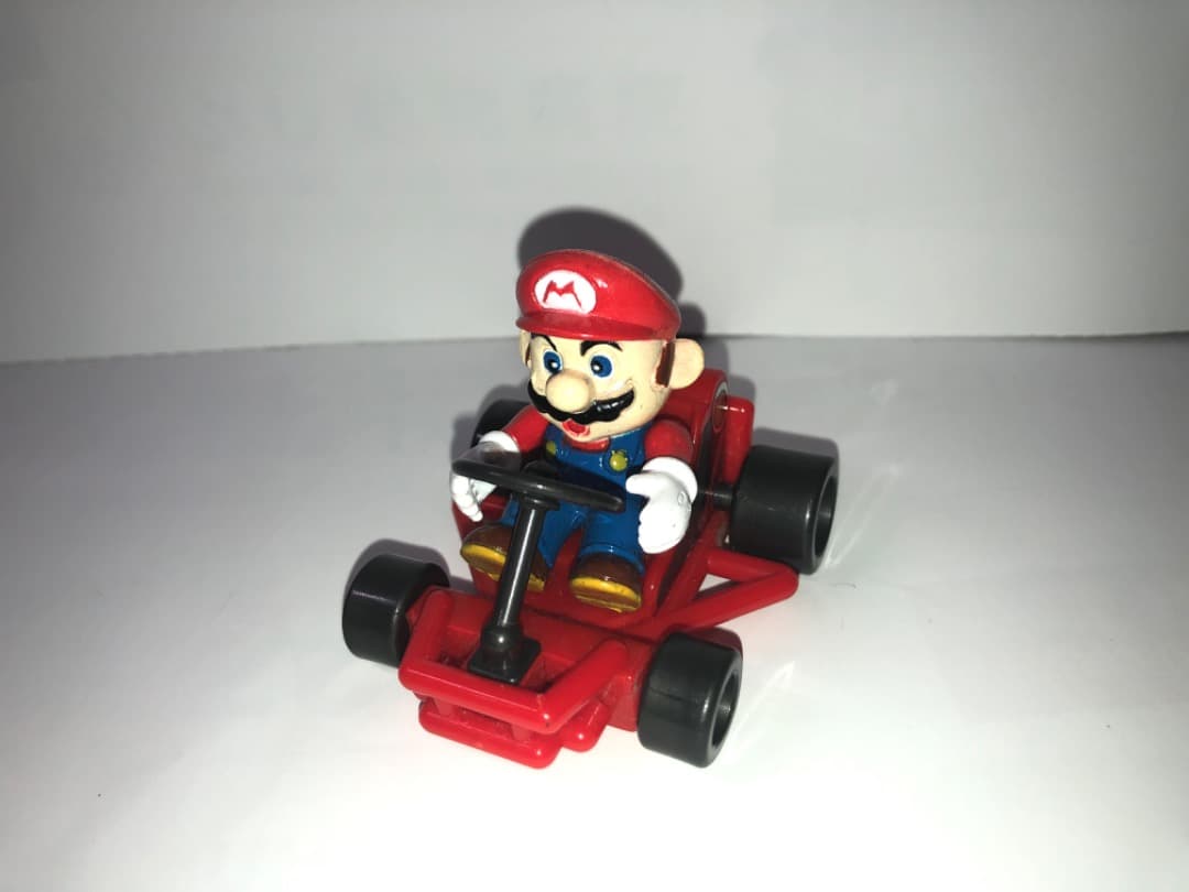当時物 レトロ1992年バンダイ マリオカート 任天堂 スーパーマリオ　SFC