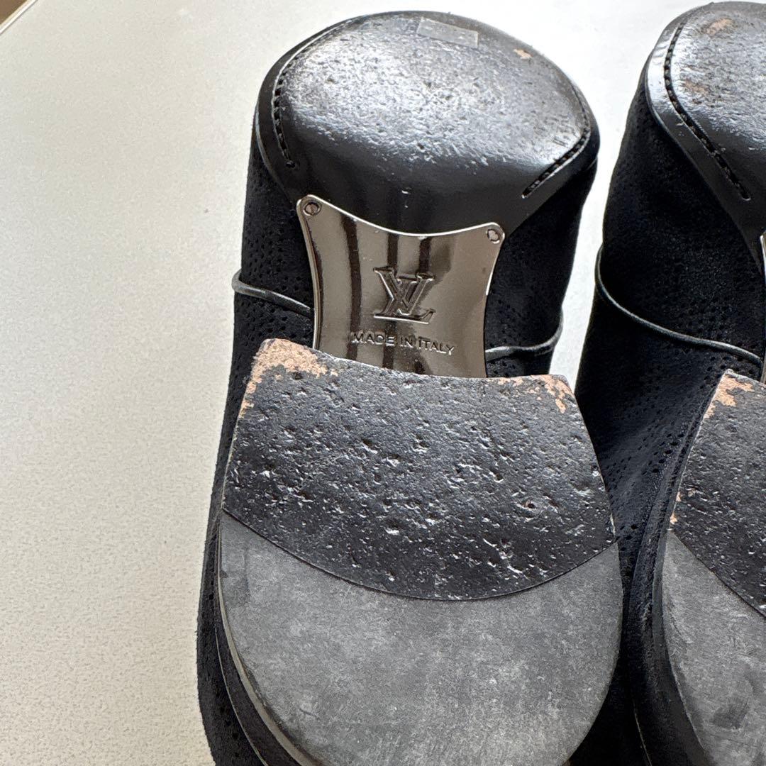 Louis Vuitton ブラック ドレスシューズ　26 サイズ7