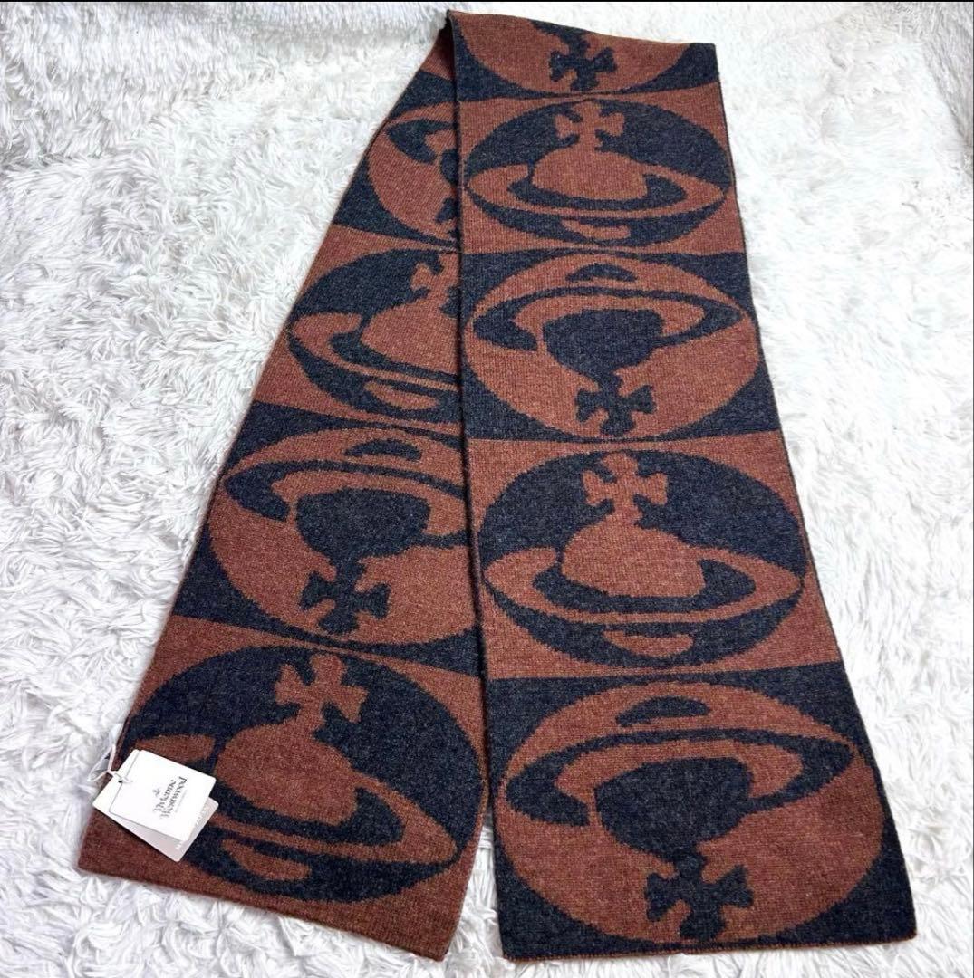 タグ付き　未使用　ヴィヴィアンウエストウッド　マフラー