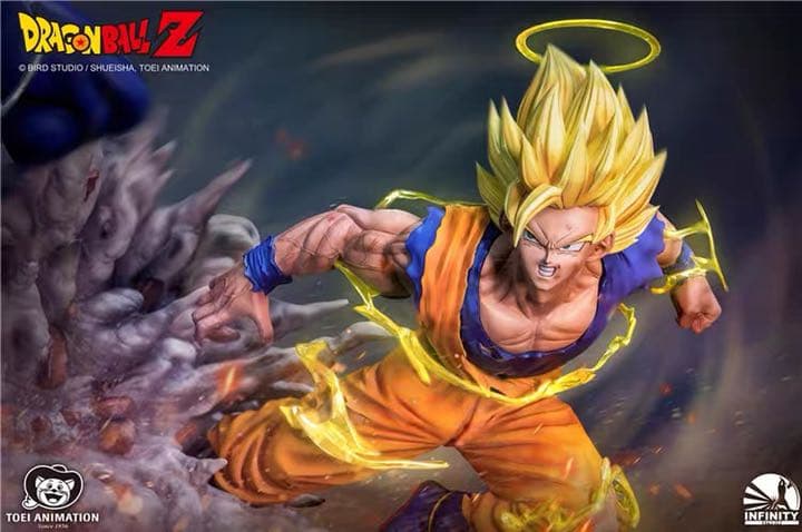 infinity  studio ドラゴンボールz 孫悟空　vs 魔人ベジータ