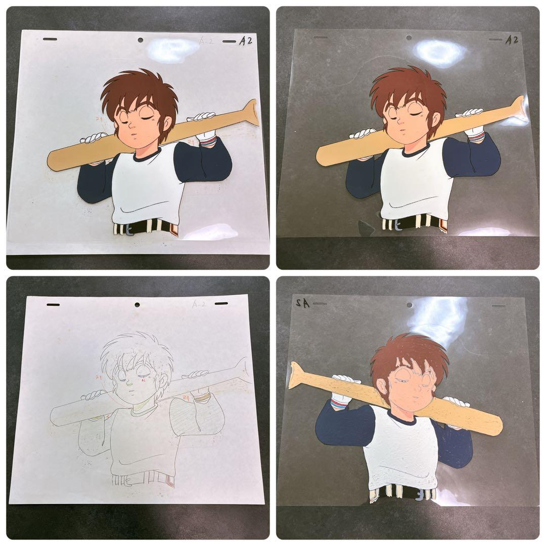 童夢くん セル画 動画付き 読売ジャイアンツ 5種セット 新庄童夢 アニメ 野球