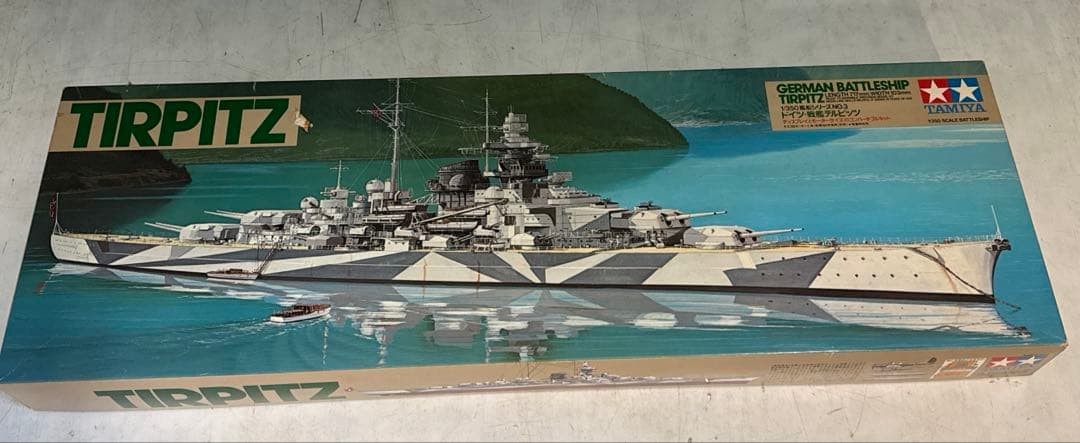 【未組立】タミヤ 1/350 ドイツ戦艦ティルピッツ TIRPITZ プラモデル