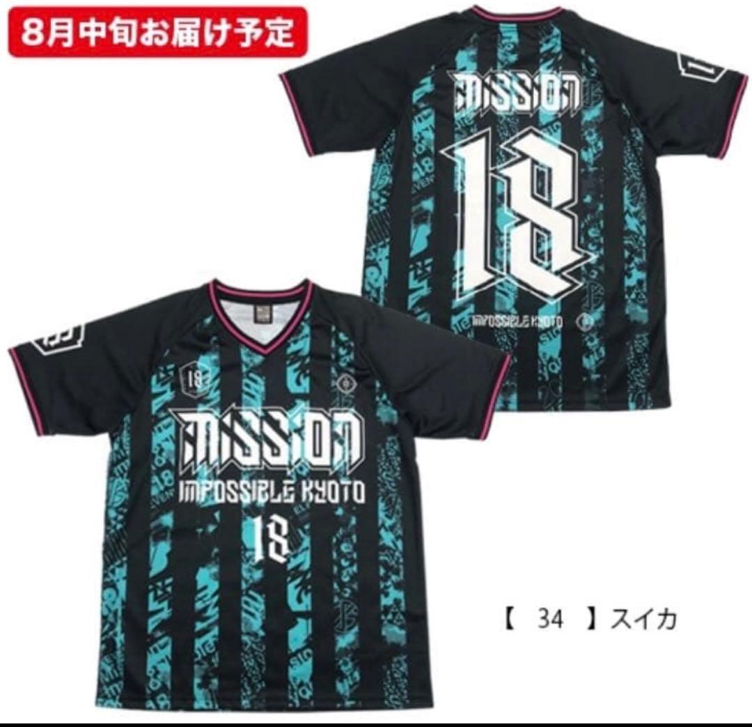 京都大作戦 2018Tシャツ サッカーシャツ スイカ　10-FEET Mサイズ