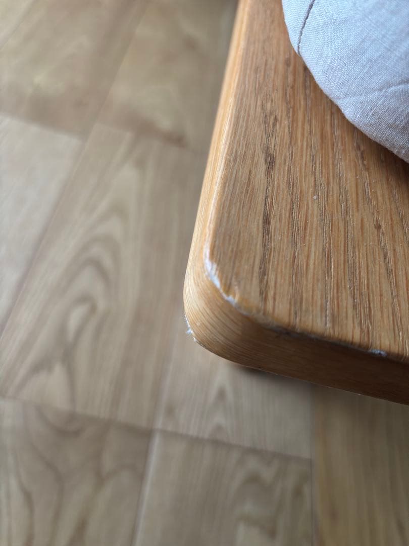 無印良品　シングルベッドフレーム　オーク材　※脚、マットレス無