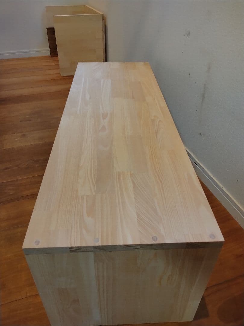 木製　ハンドメイド　オーダー　コの字　テレビ台　水槽台　ラック　シェルフ　棚