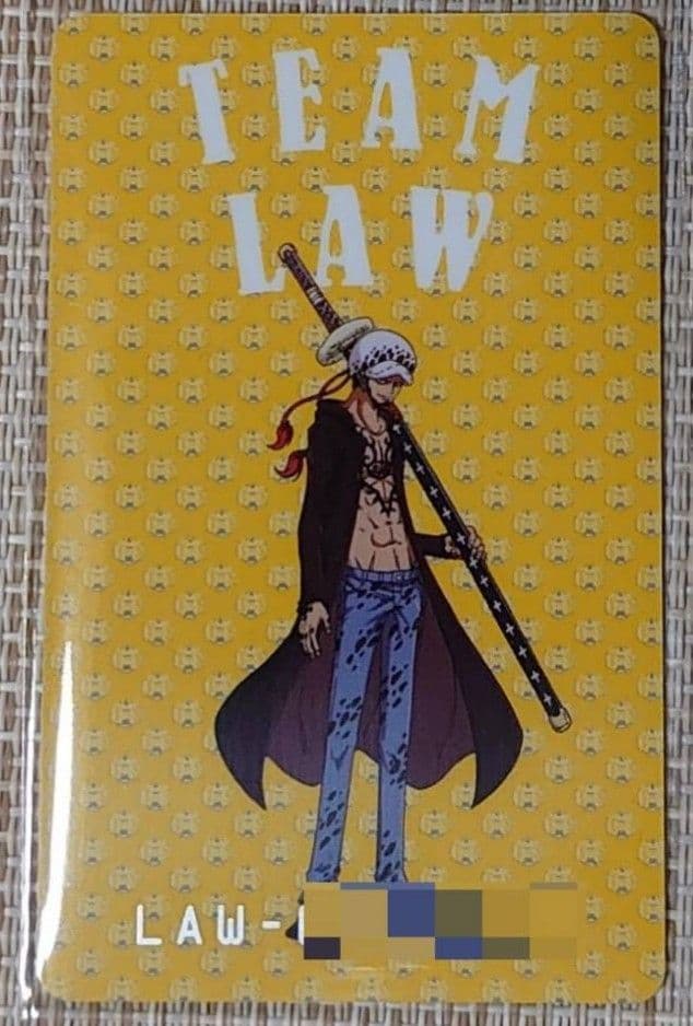 【希少】ワンピース 東京ワンピースタワー 子分カード トラファルガー・ロー