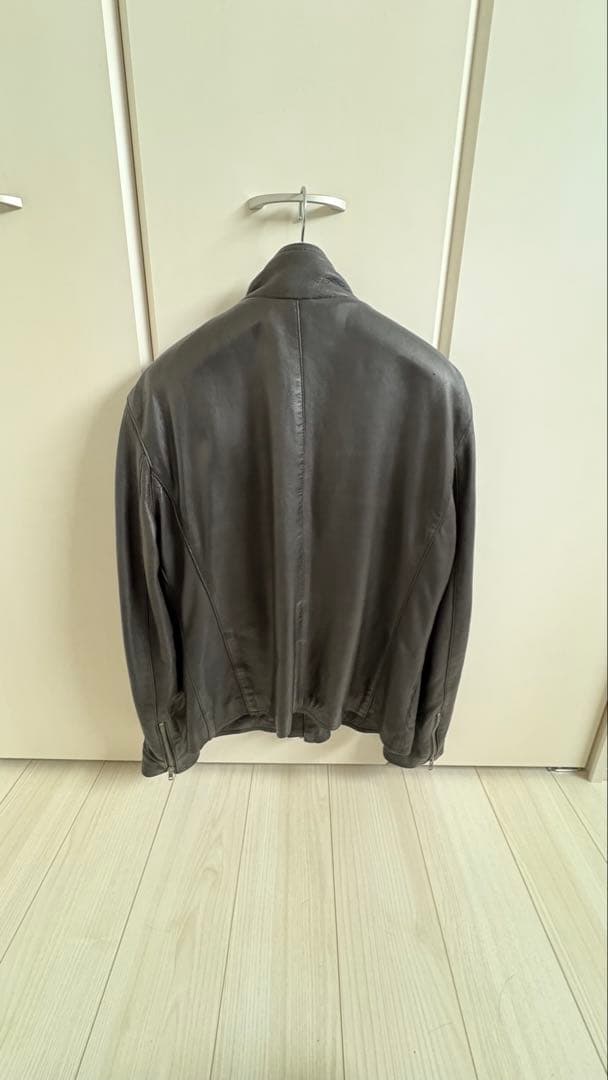 レザー シングルライダースジャケット Lサイズ 皮の館