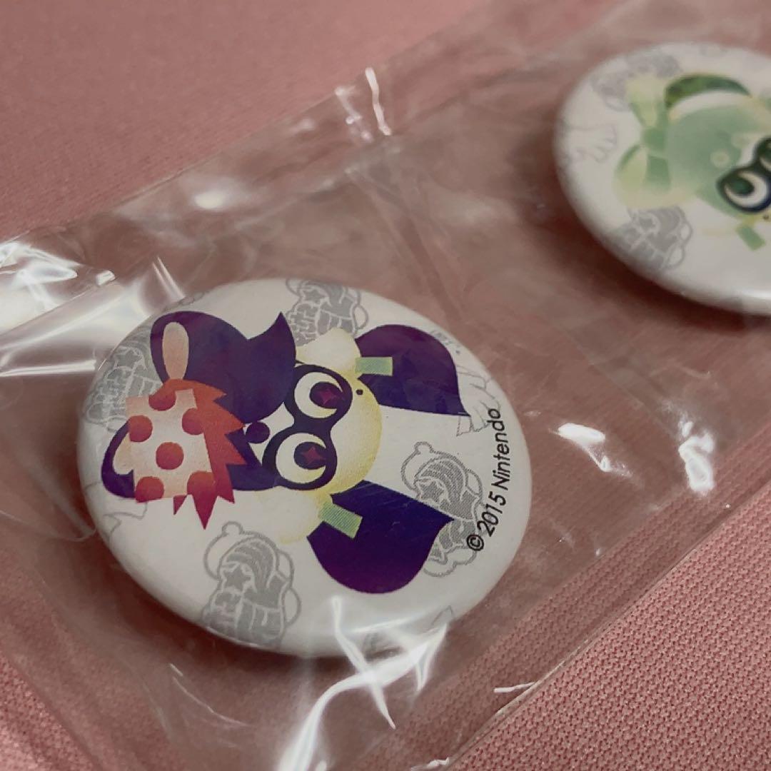 シオカラーズ　缶バッジ　スプラトゥーン グッズ　匿名配送