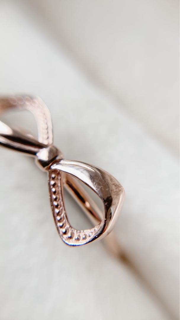 【NOJESS】 k10PG リボン リング11号