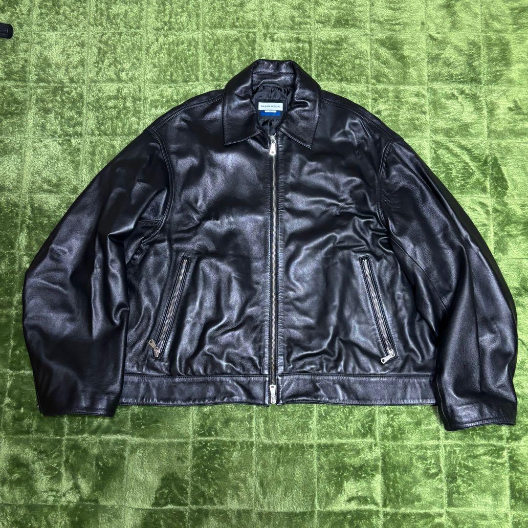 メゾンスペシャル Single Riders Collared Jacket