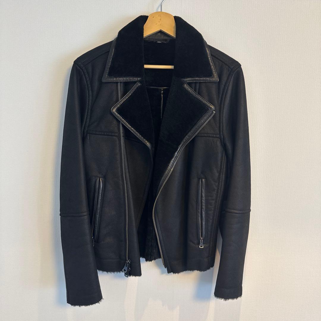 Theory メンズ ライダース ダブル サイズ38 冬でも着用可