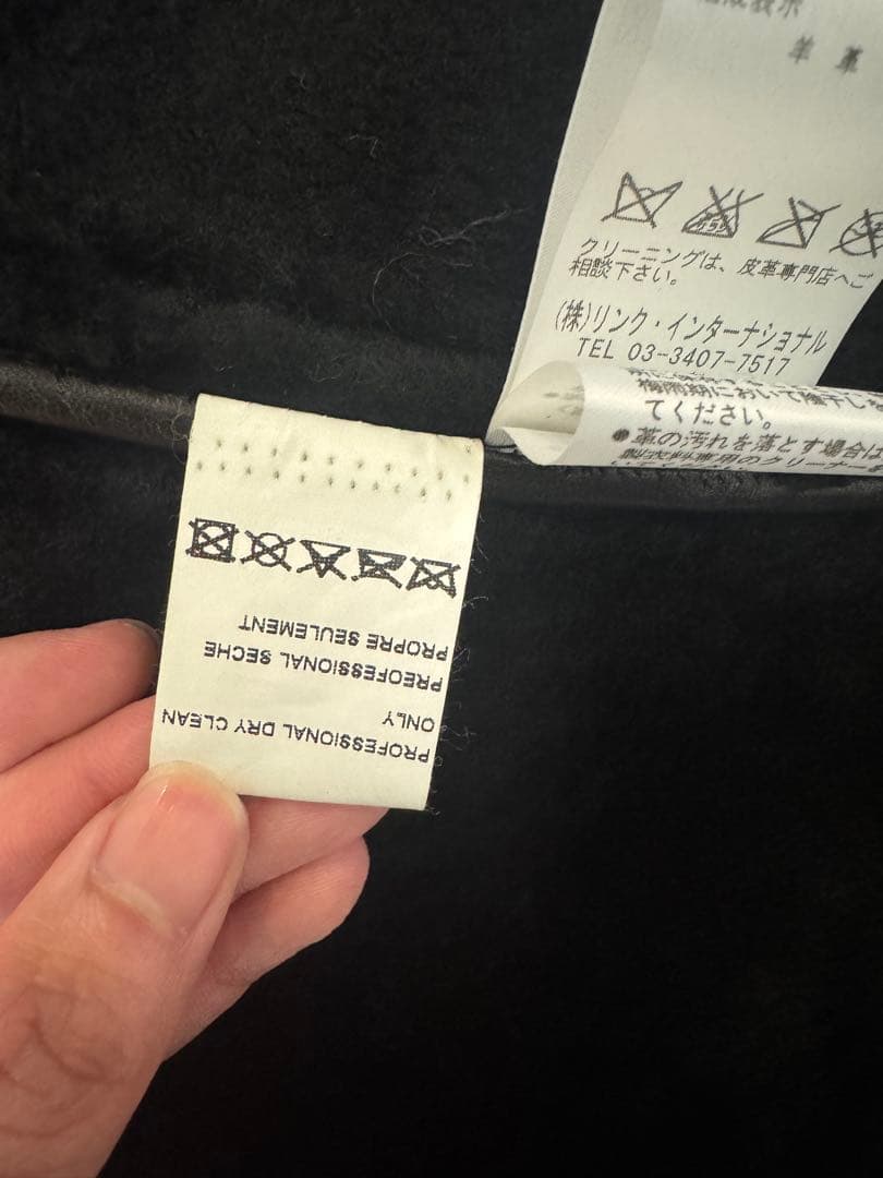 Theory メンズ ライダース ダブル サイズ38 冬でも着用可
