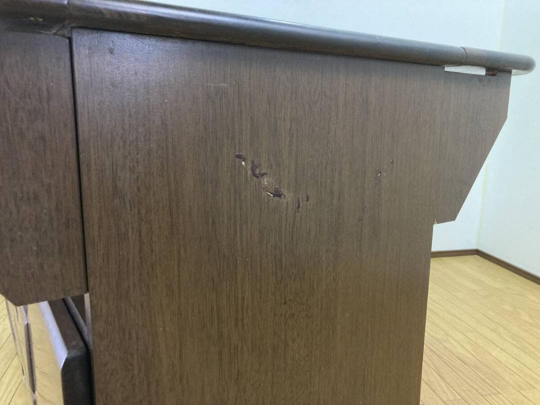 バタフライ型 収納テーブル キャスター ダイニングテーブル 4人掛け 四人掛け