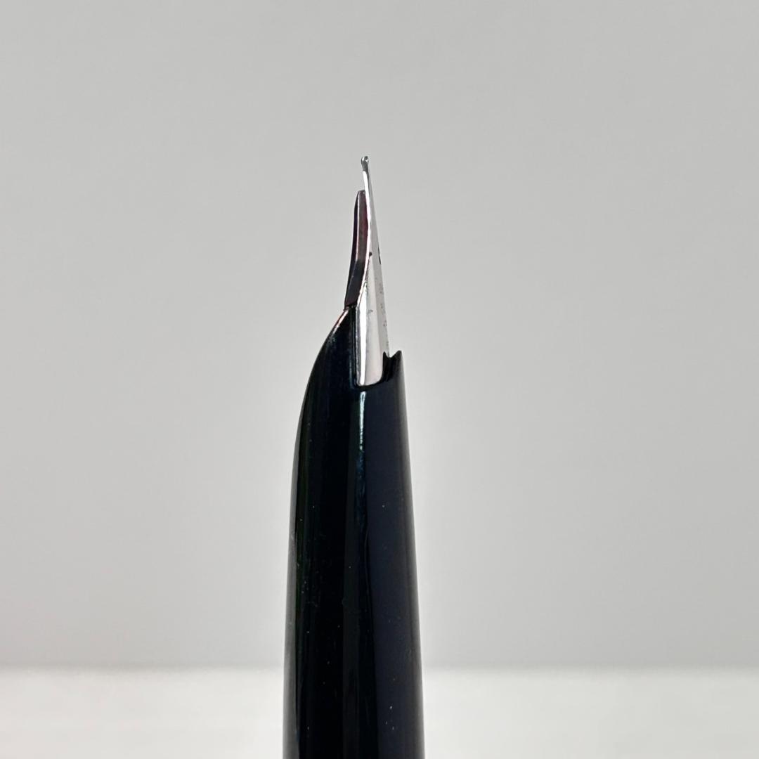 パイロット 万年筆 エリート シルバー格子 H675 18K F レア U128