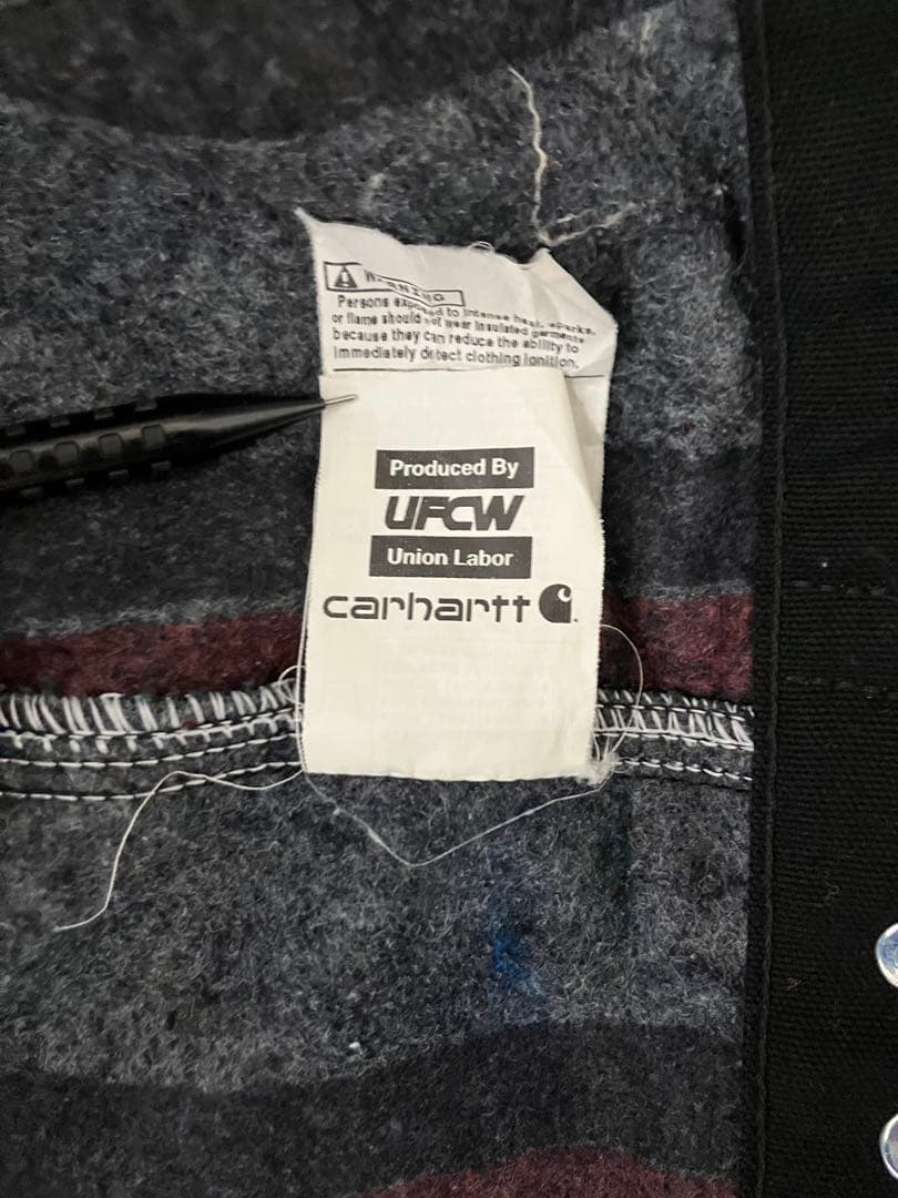 carhartt デトロイトジャケットブラックSサイズ