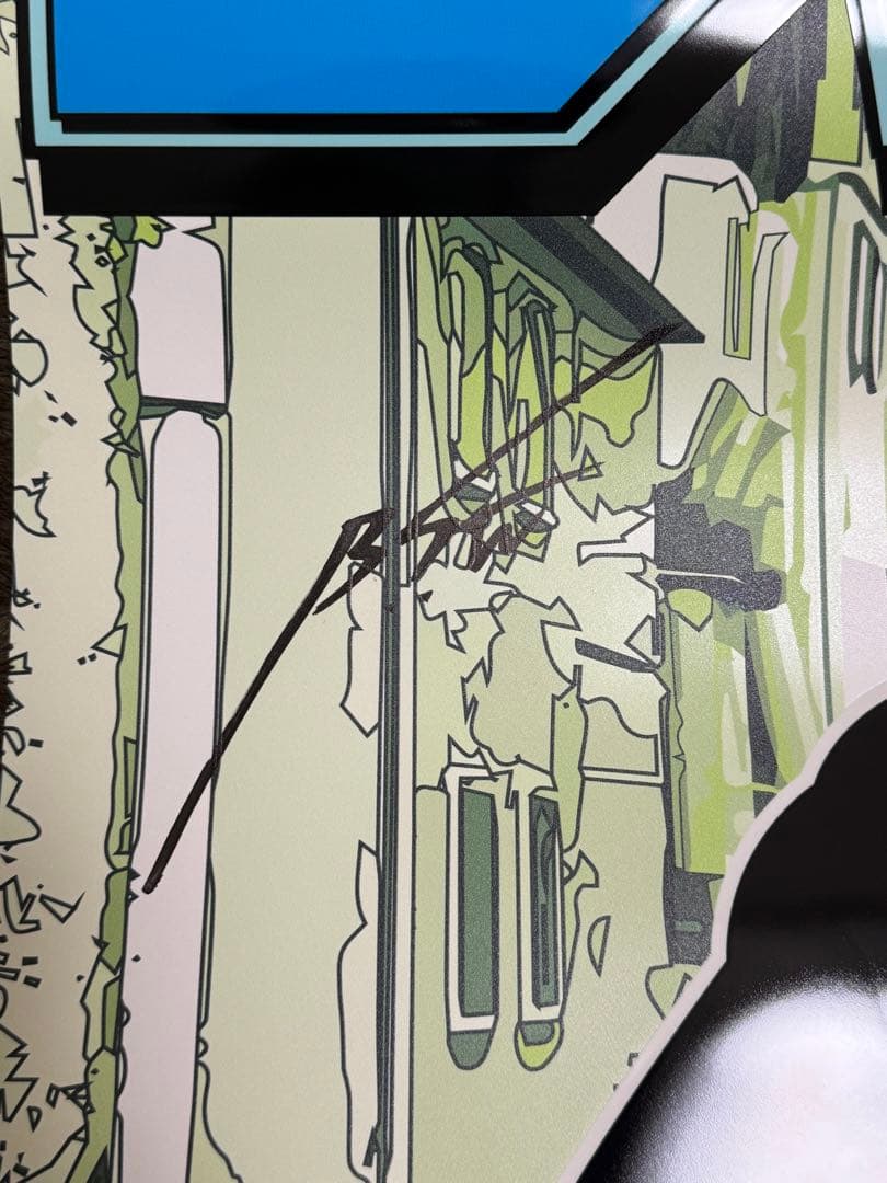 backsideworks サイン入りポスター ジャンプコラボ