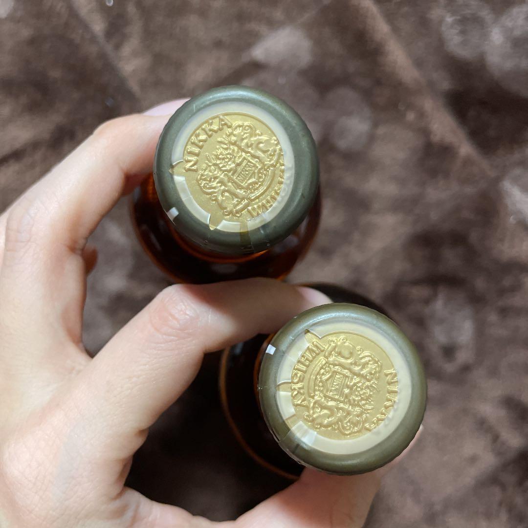 【旧ラベル】余市10年 宮城峡10年 180ml 2本セット