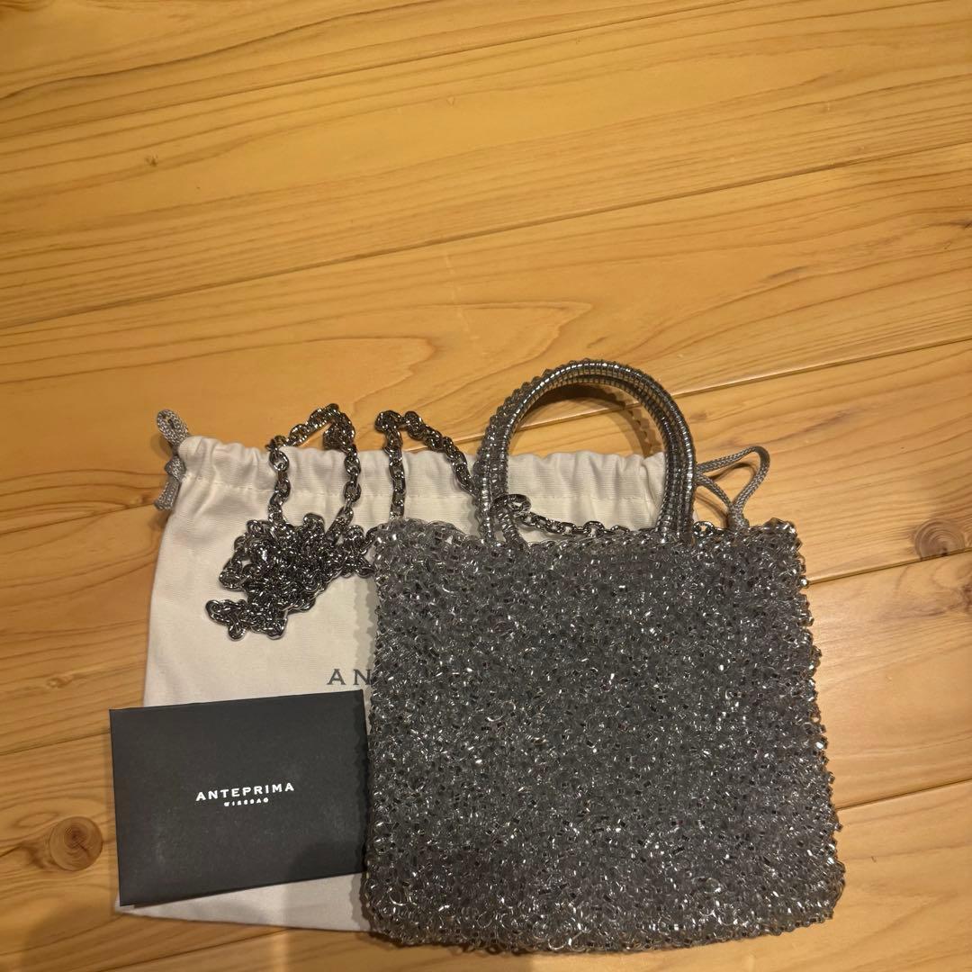 アンテプリマ ANTEPRIMA スタンダード ミニアトゥーラ シルバー