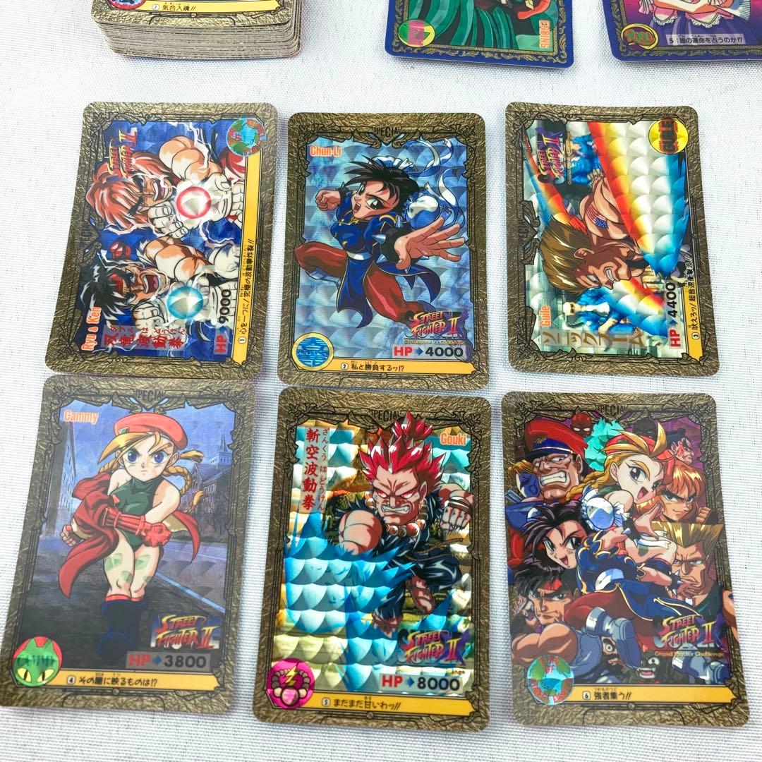 ストリートファイターⅡX ZERO カードダス フルコンプ 3弾分 126枚